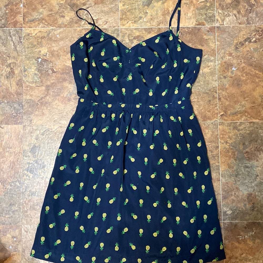 J Crew Size 8 Pineapple Dress